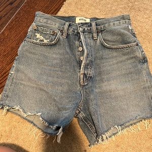 Agolde denim shorts